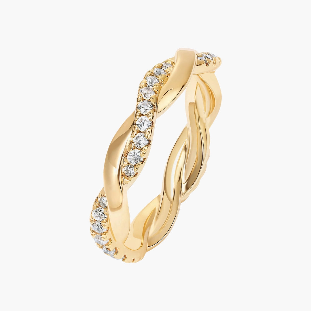 Braided Eternity Ring