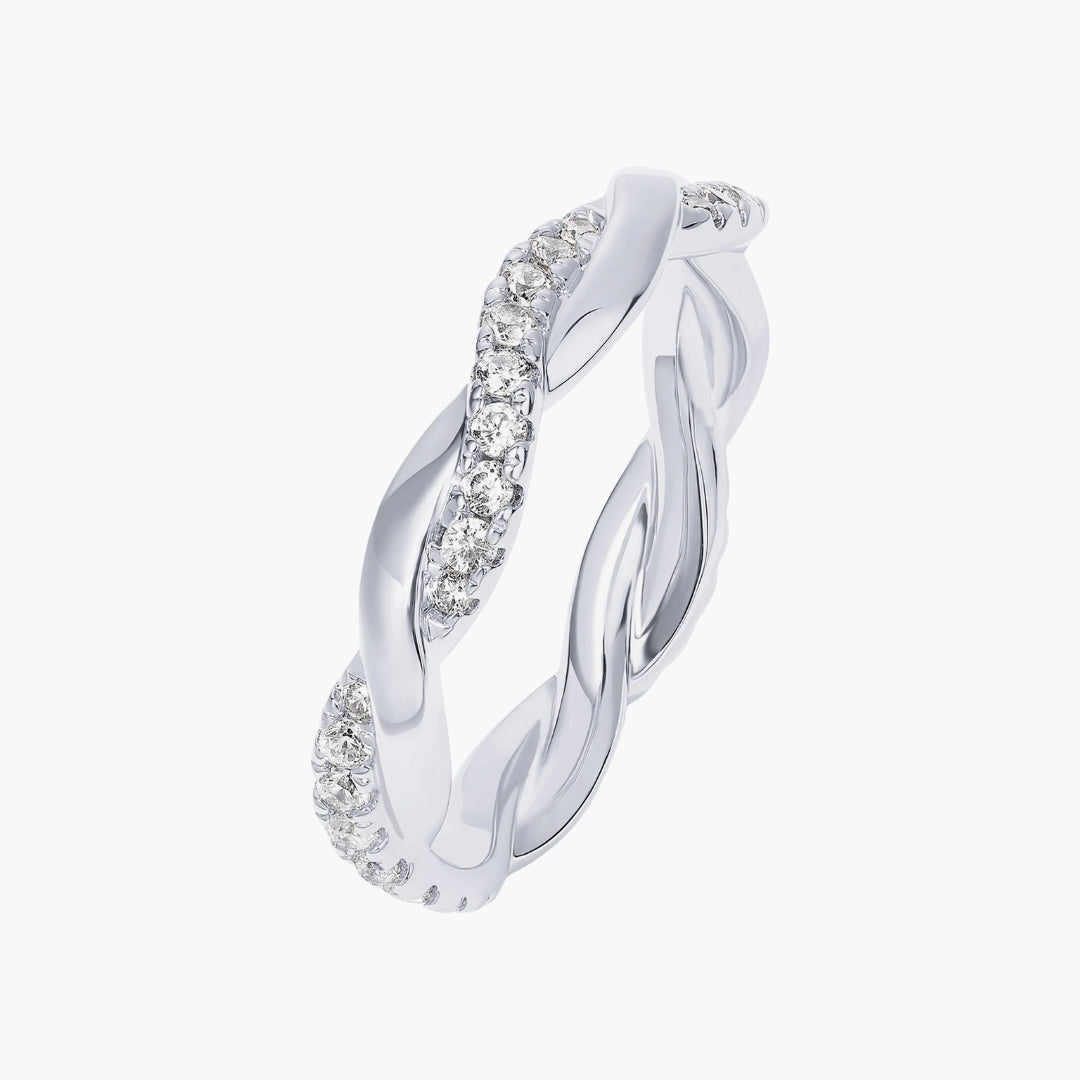 Braided Eternity Ring