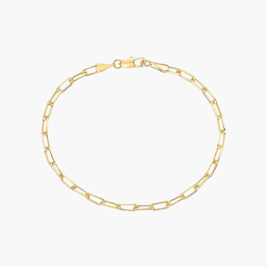 Classic Paperclip Chain Bracelet