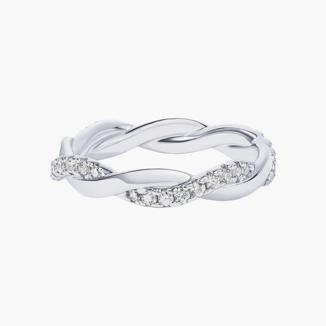 Braided Eternity Ring