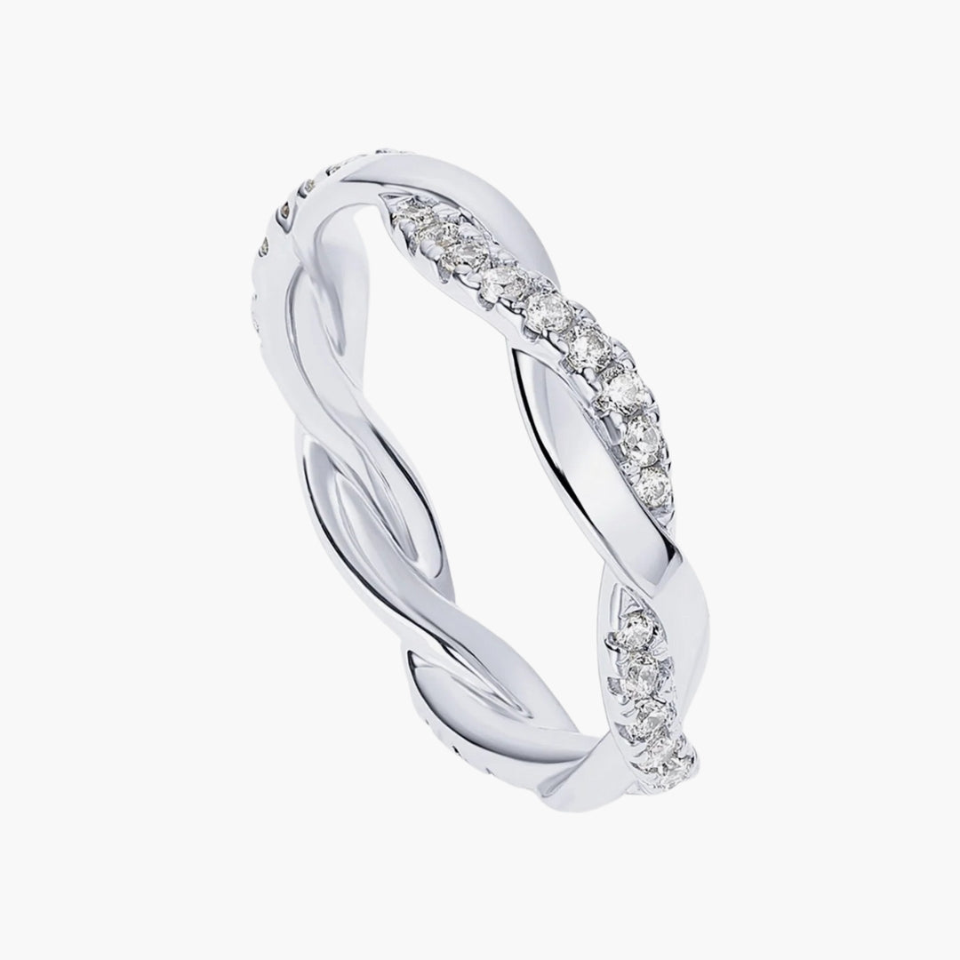 Braided Eternity Ring