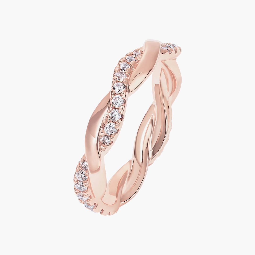 Braided Eternity Ring