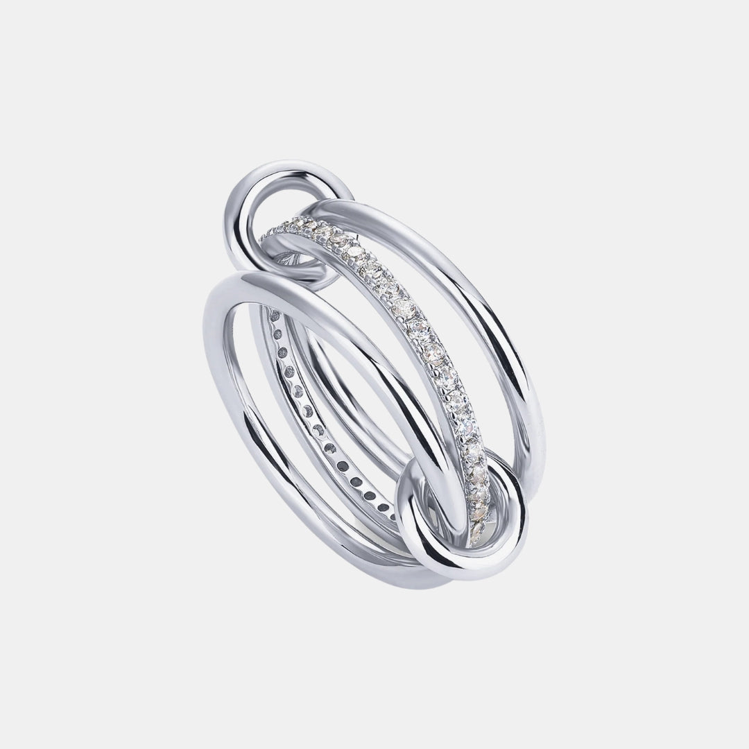Interlocked Stackable Ring
