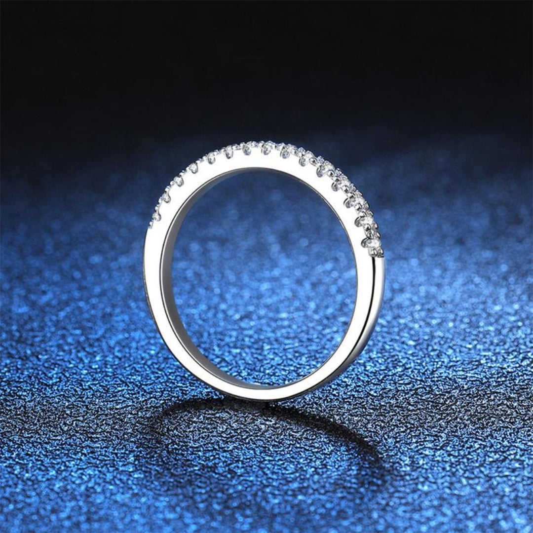 Moissanite Eternity Ring