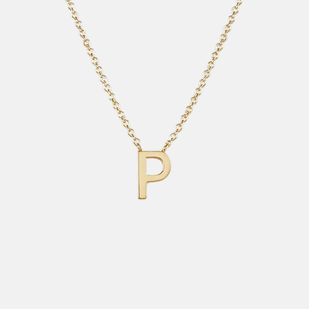 Initial Letter Necklace