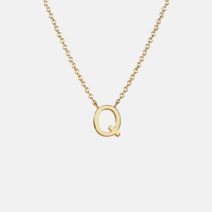 Initial Letter Necklace