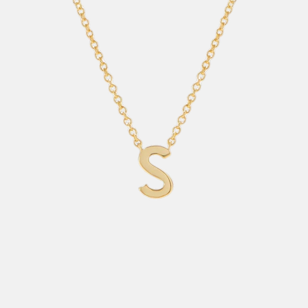 Initial Letter Necklace