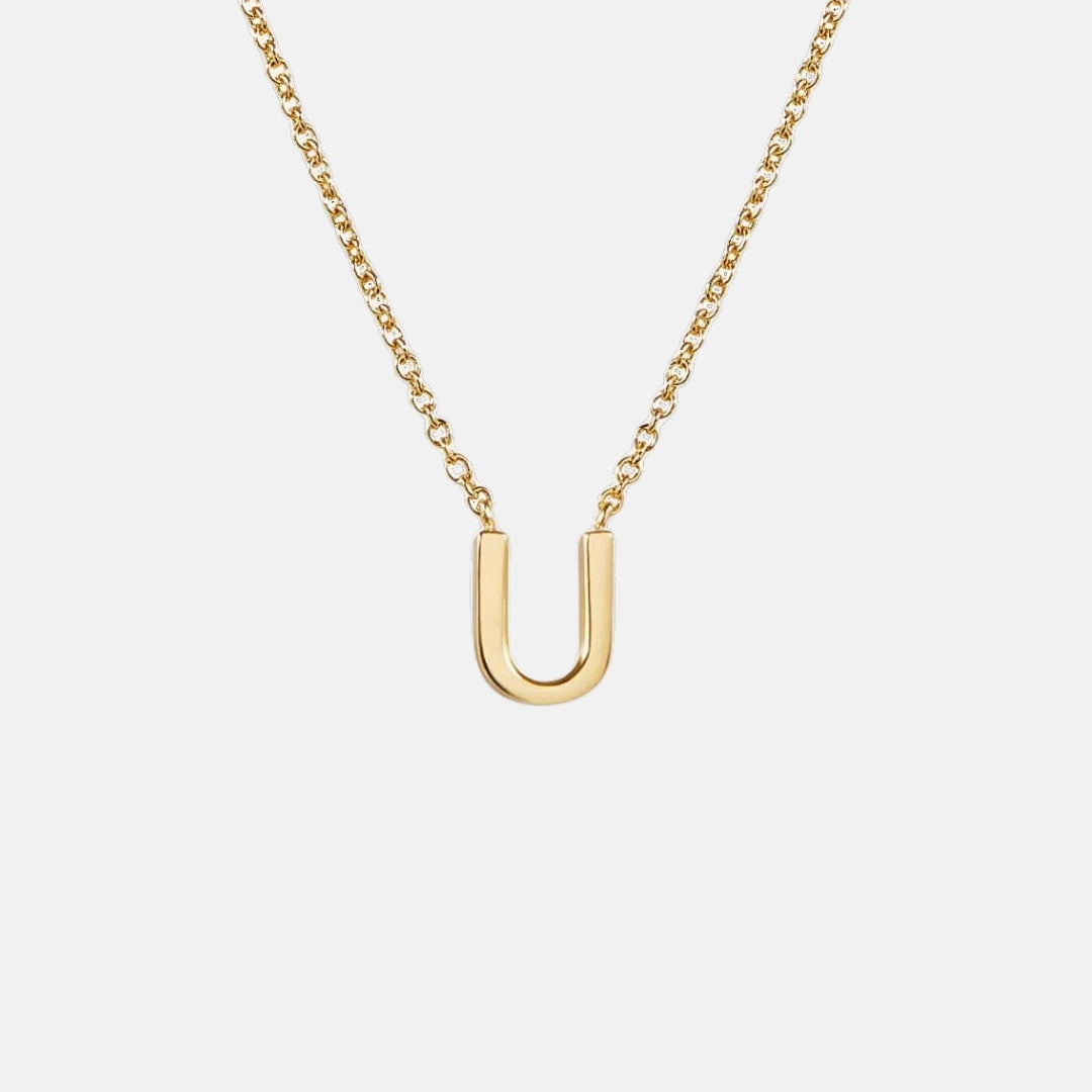 Initial Letter Necklace