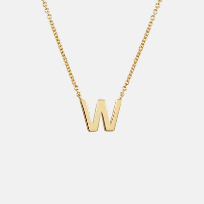 Initial Letter Necklace