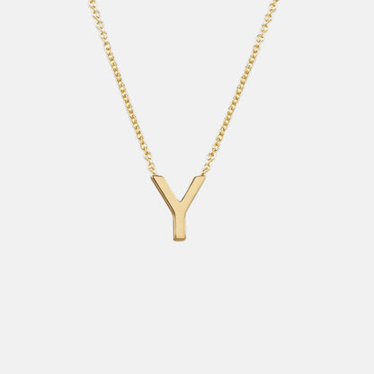 Initial Letter Necklace