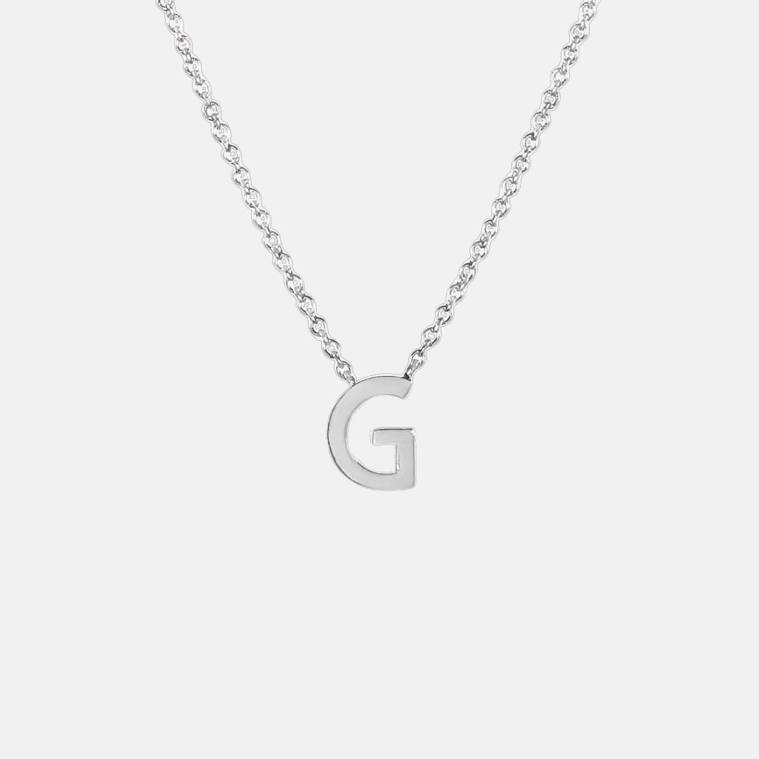 Initial Letter Necklace