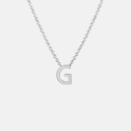 Initial Letter Necklace