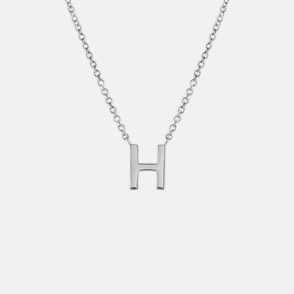 Initial Letter Necklace