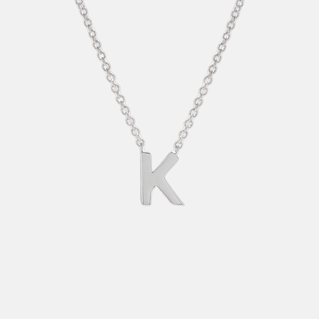 Initial Letter Necklace