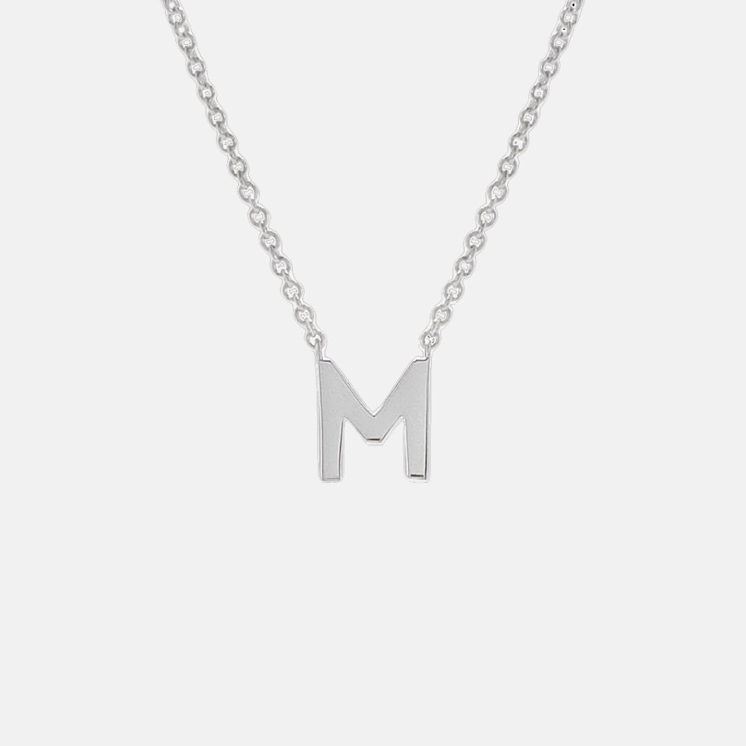 Initial Letter Necklace