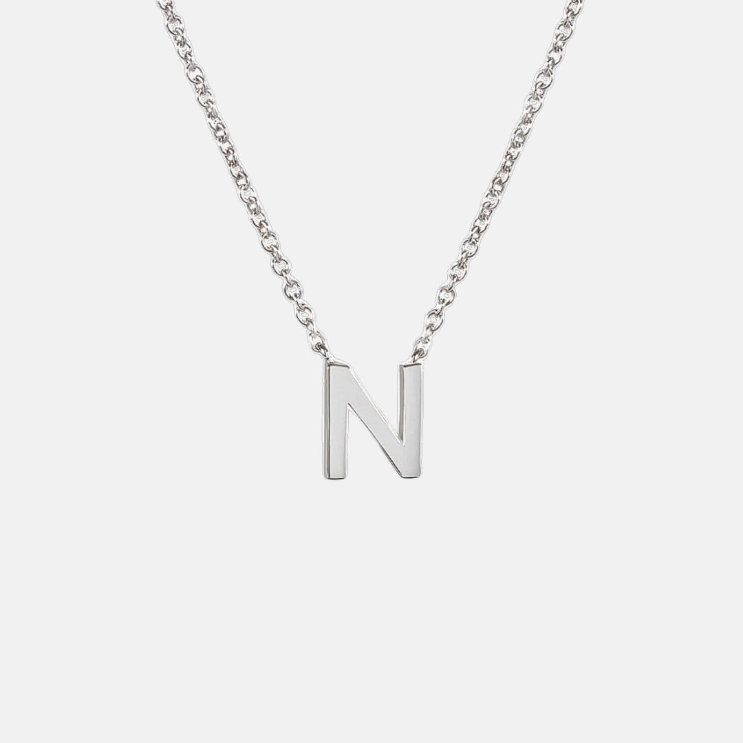 Initial Letter Necklace