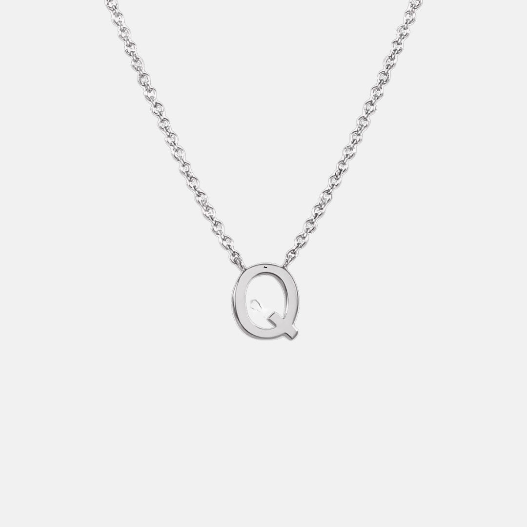 Initial Letter Necklace