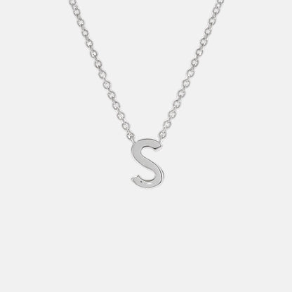 Initial Letter Necklace