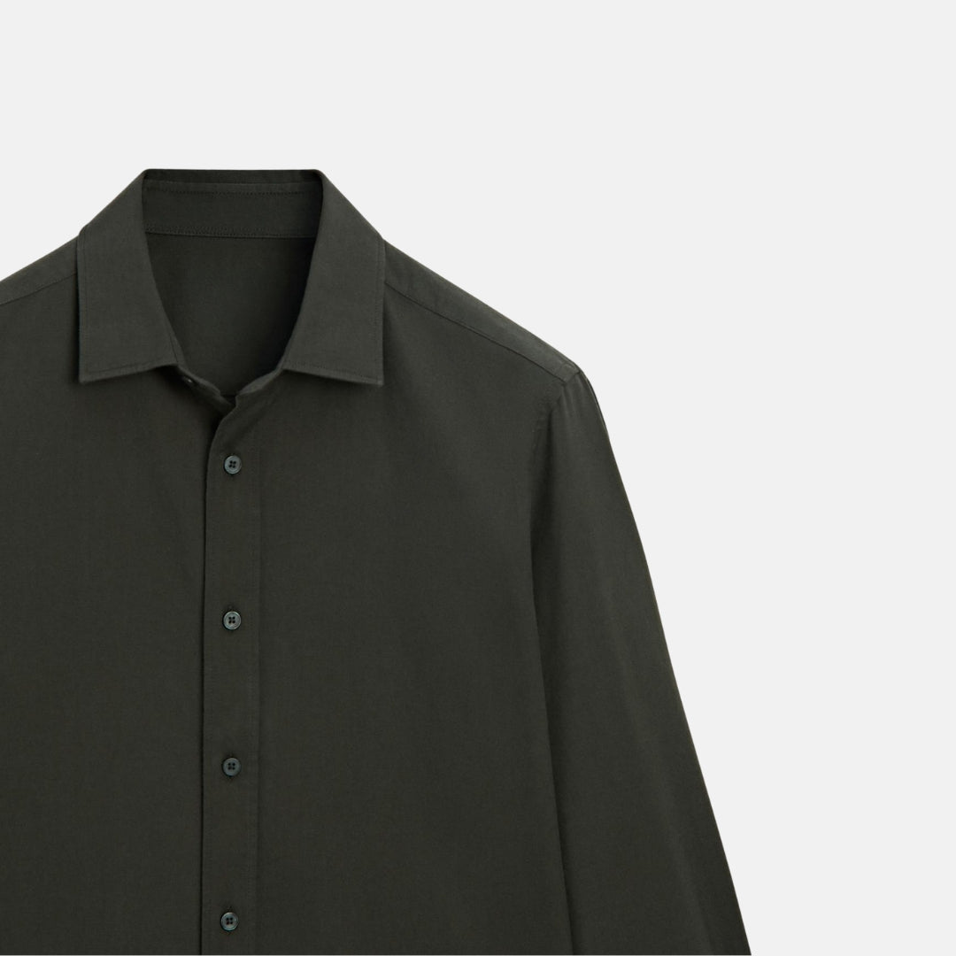 Cotton Slim Fit Twill Shirt