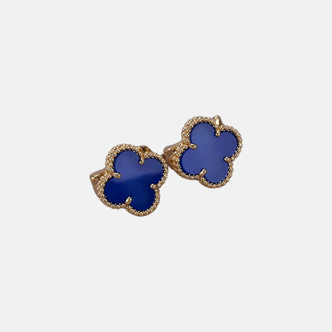 Four-Leaf Clover Stud Earrings