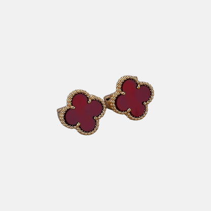 Four-Leaf Clover Stud Earrings