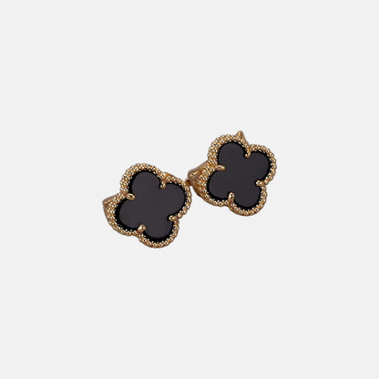 Four-Leaf Clover Stud Earrings