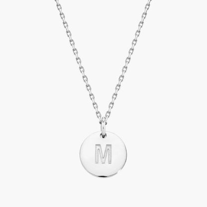 Initial Letter Pendant Necklace