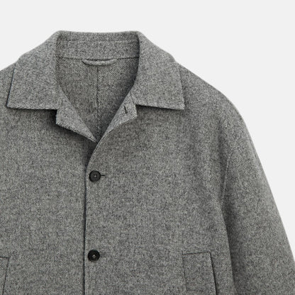 Wool Double Faced Jacket