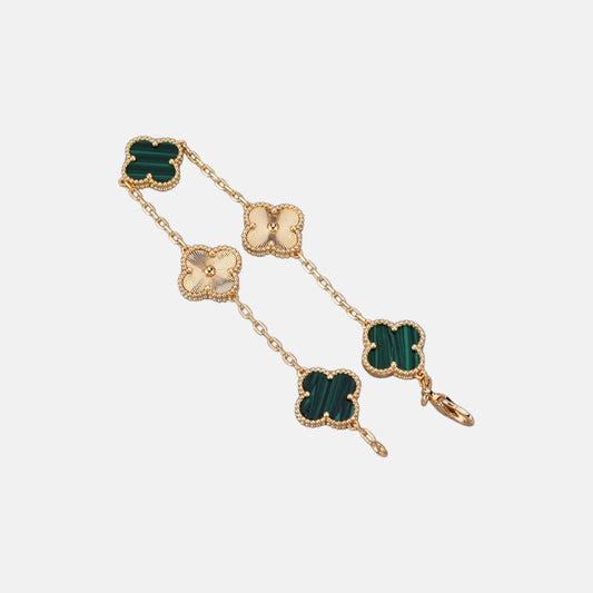 Hybrid Four-Leaf Clover Bracelet