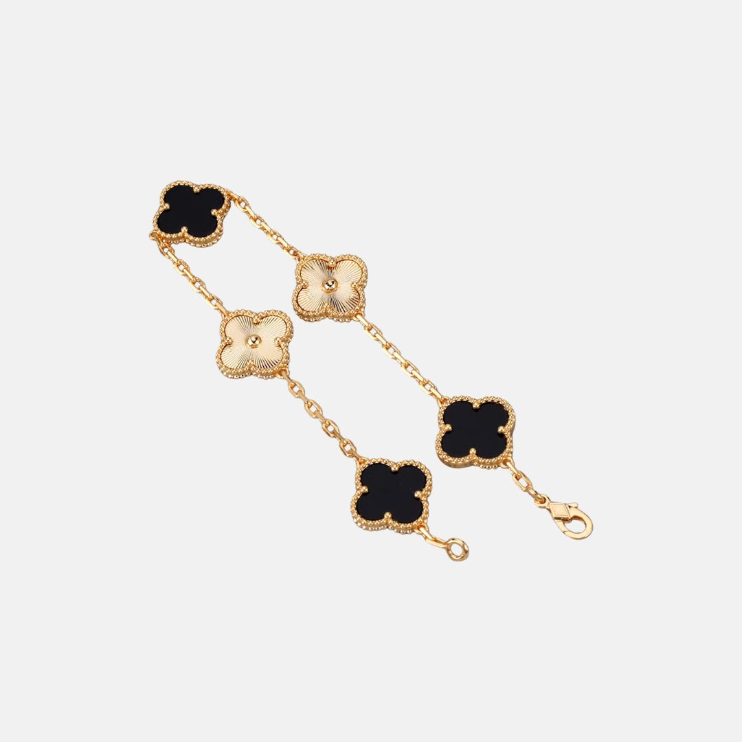 Hybrid Four-Leaf Clover Bracelet