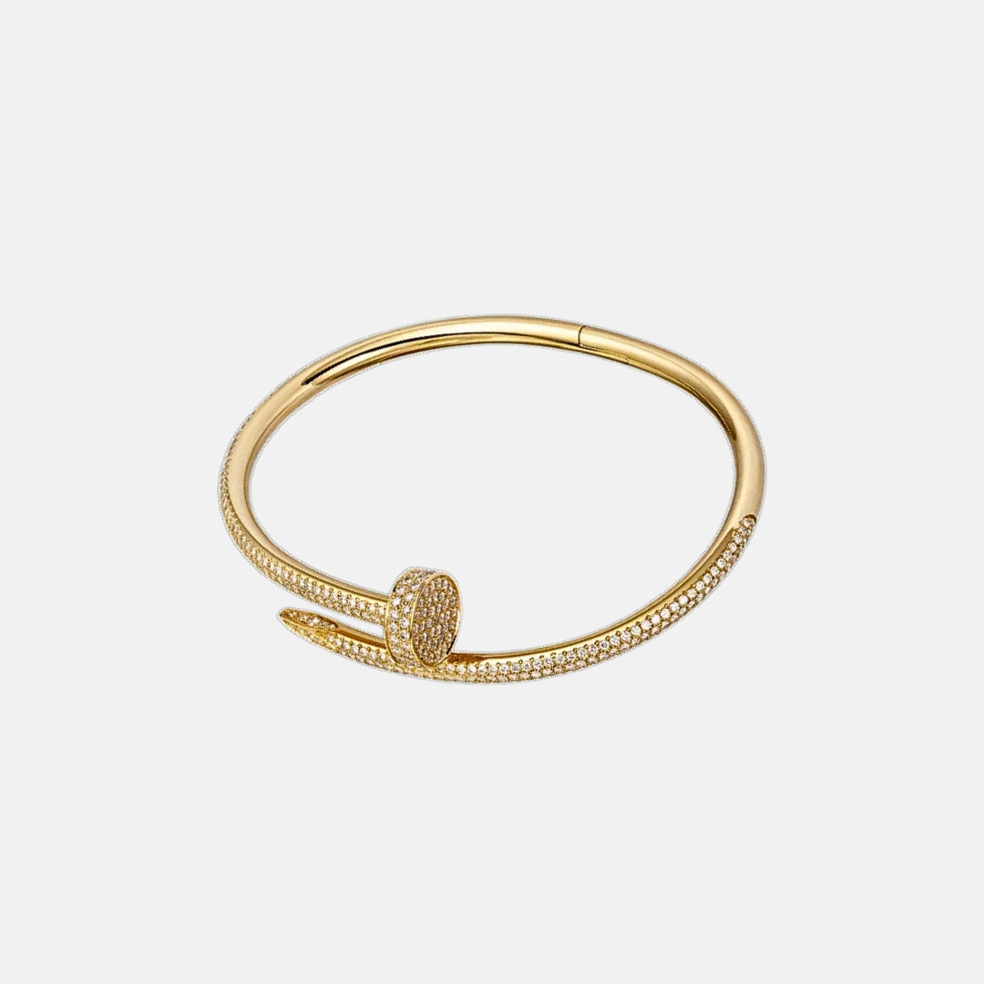 Curved Nail Bracelet