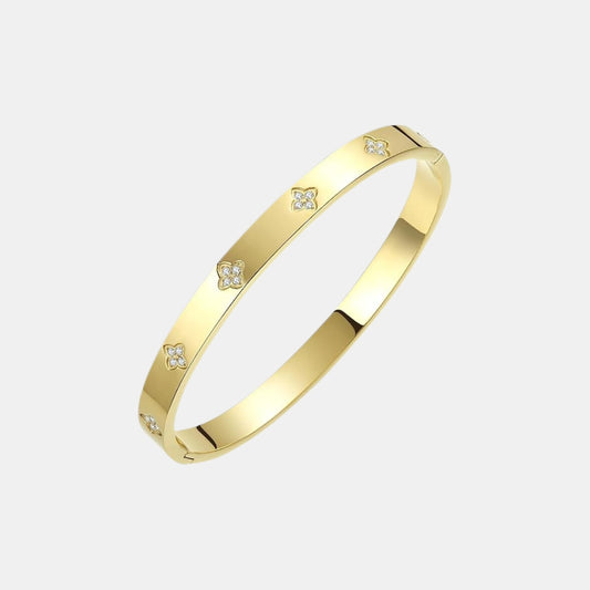 Clover Bangle Bracelet