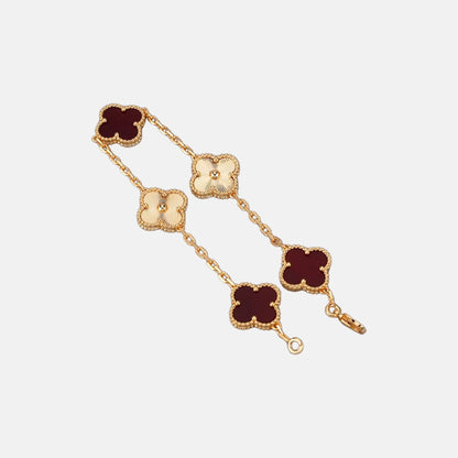 Hybrid Four-Leaf Clover Bracelet