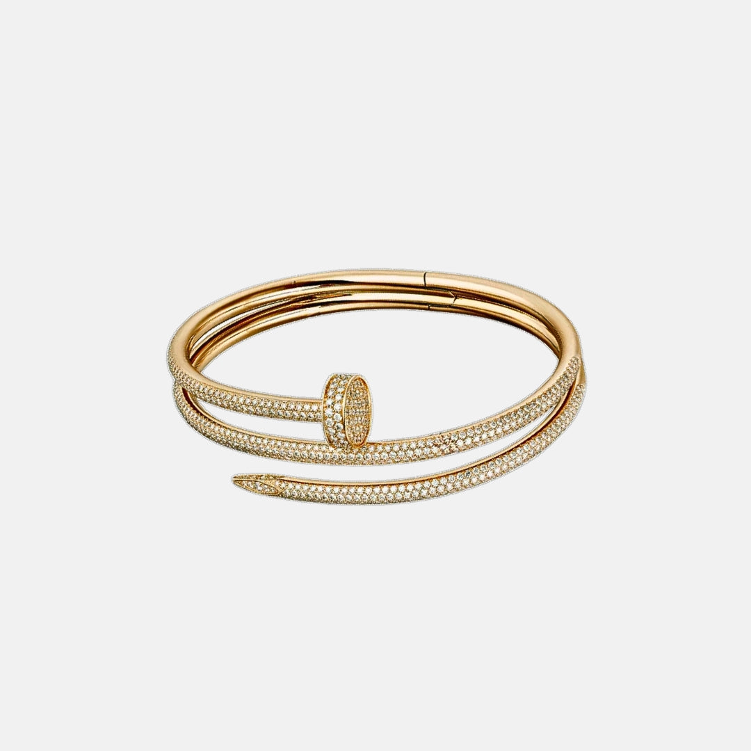 Curved Nail Bracelet