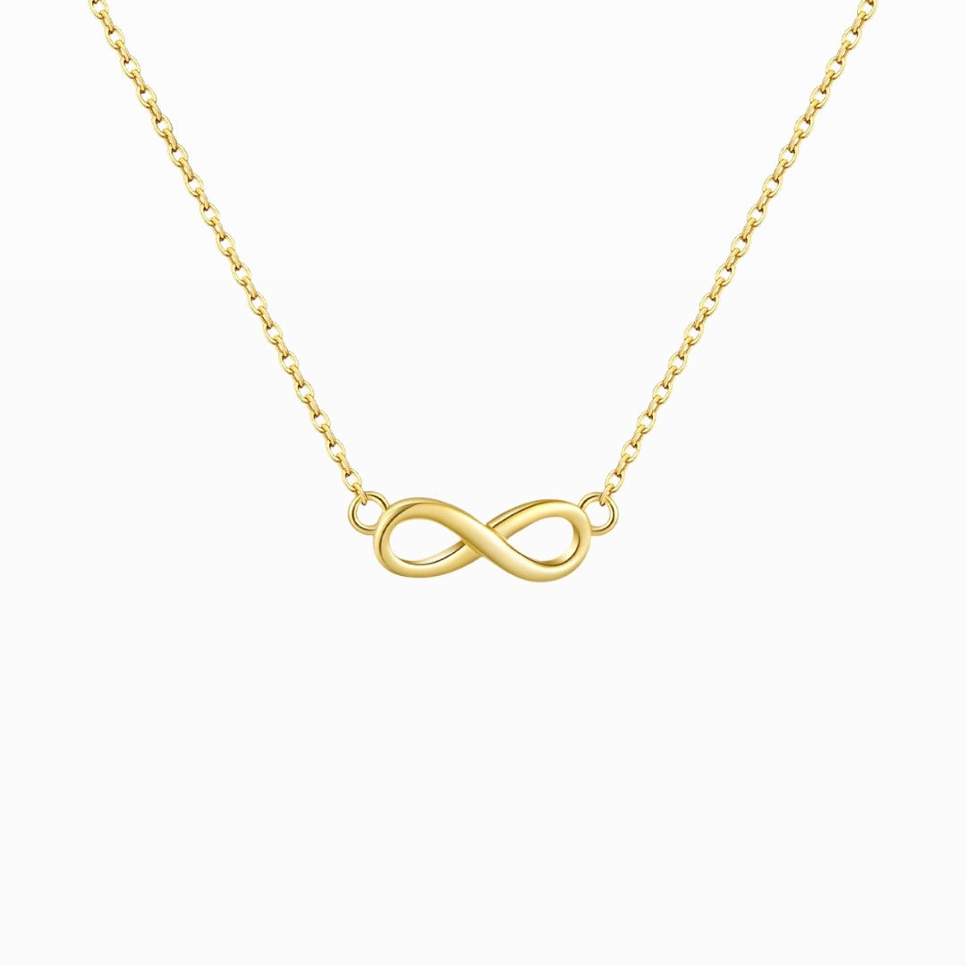 Slim Infinity Pendant Necklace