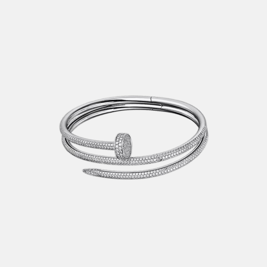 Curved Nail Bracelet