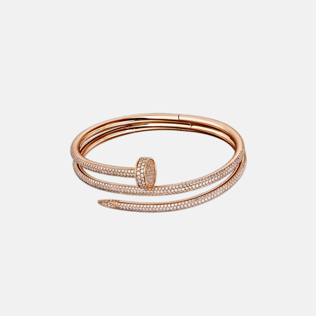 Curved Nail Bracelet