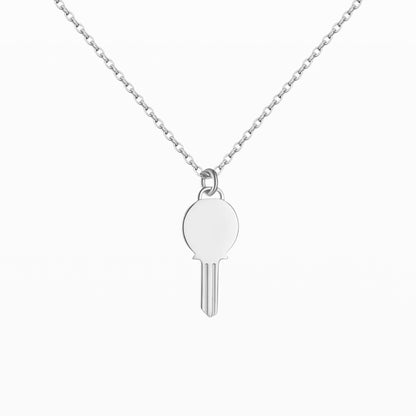 Slim Key Pendant Necklace