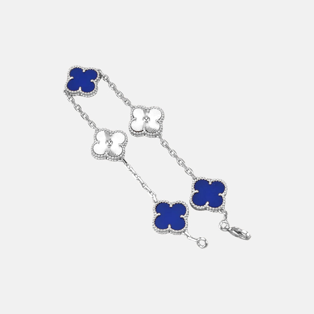 Hybrid Four-Leaf Clover Bracelet