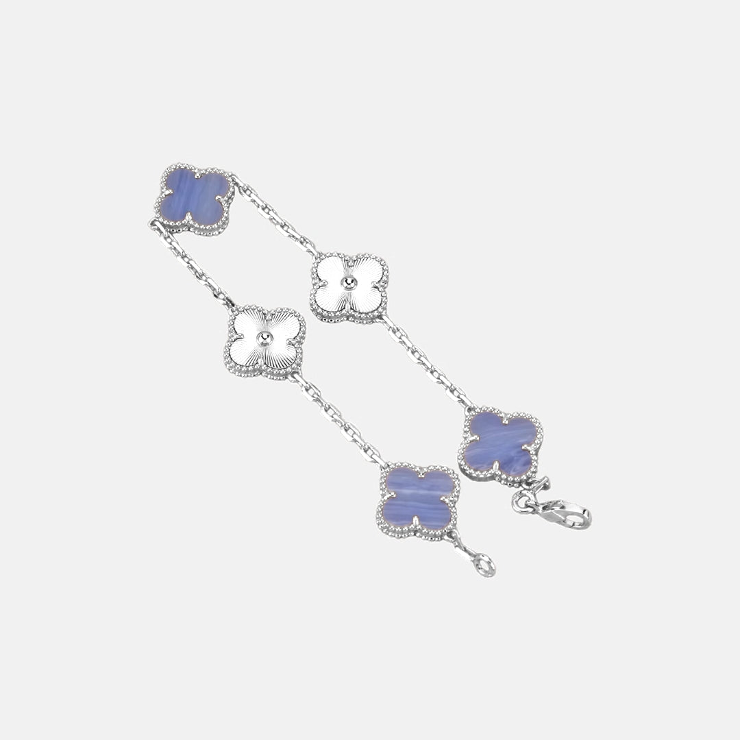 Hybrid Four-Leaf Clover Bracelet