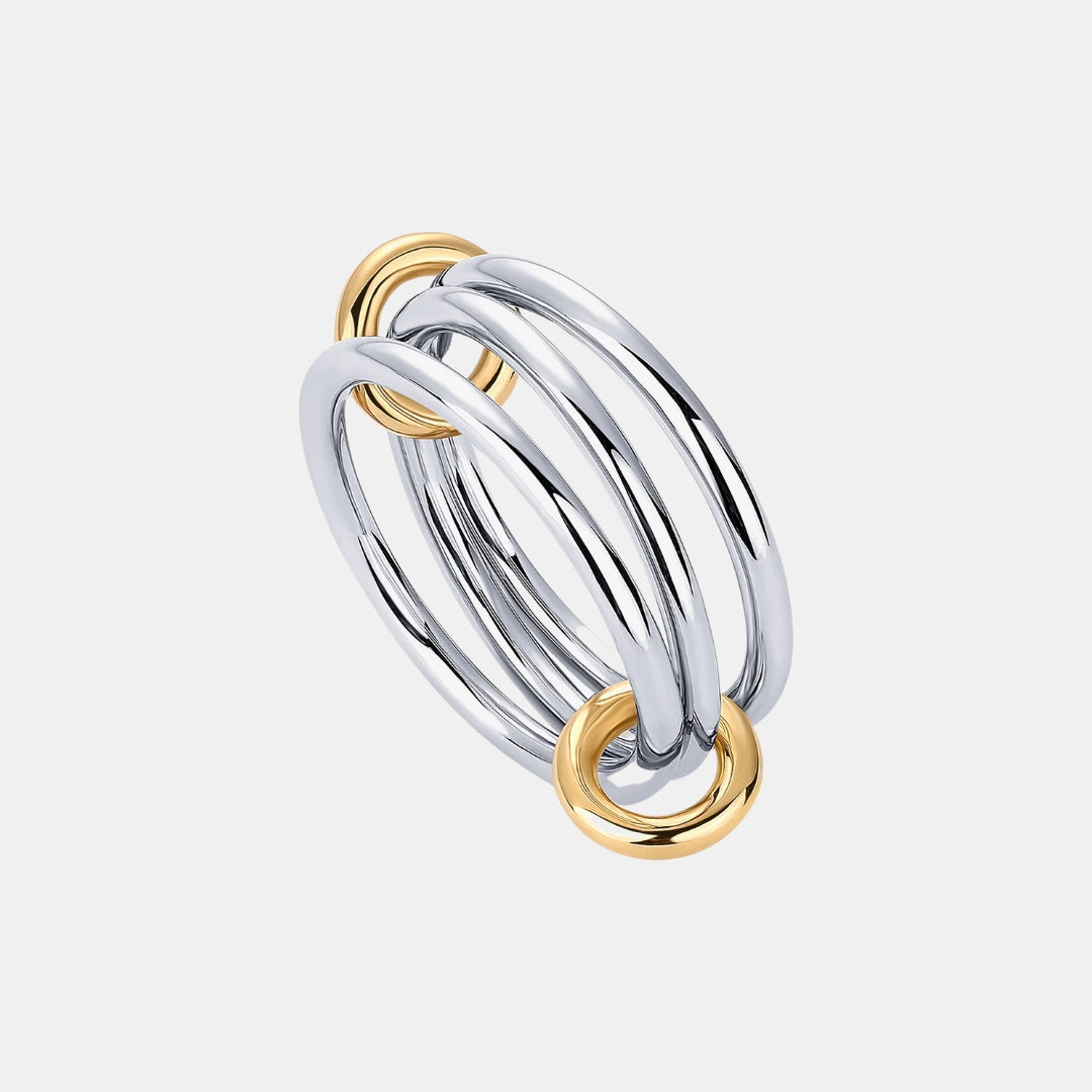 Interlocked Stackable Ring
