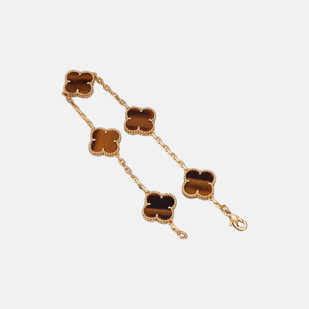 Four-Leaf Clover Bracelet