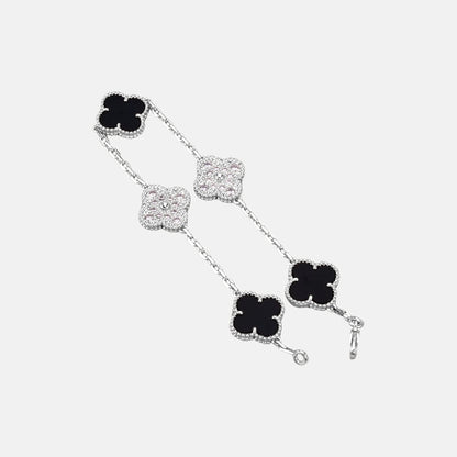 Hybrid Four-Leaf Clover Bracelet