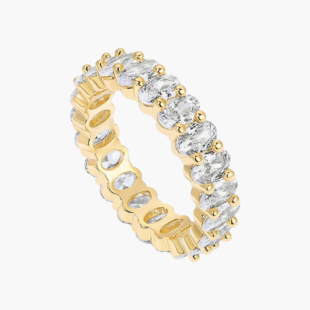 Oval Eternity Band