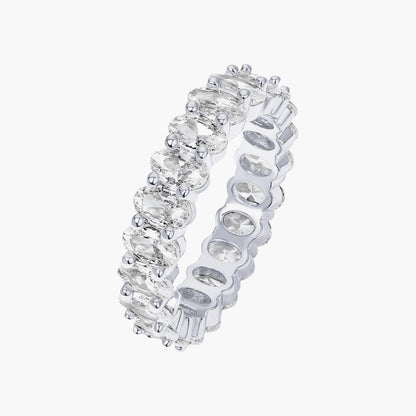 Oval Eternity Band