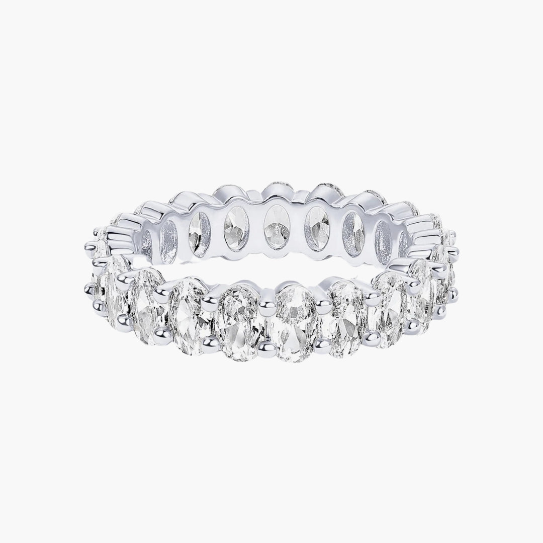 Oval Eternity Band