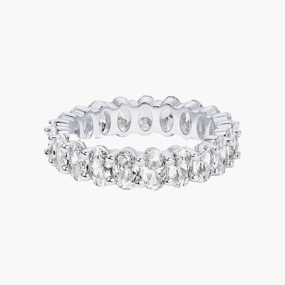 Oval Eternity Band