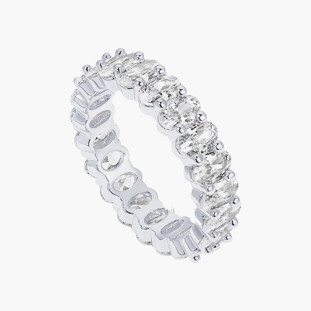 Oval Eternity Band