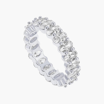 Oval Eternity Band