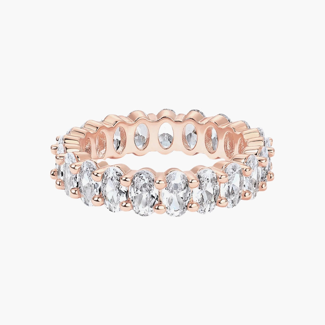 Oval Eternity Band
